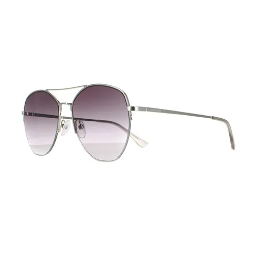 Kính Mát Nữ Calvin Klein CK Silver Sunglasses CK20121S-045 Màu Xám Bạc