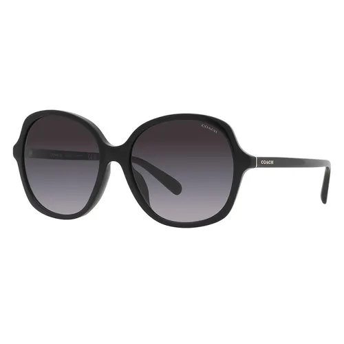 Kính Mát Nữ Coach Grey Gradient Butterfly Sunglasses HC8360U 50028G Màu Xám/Đen