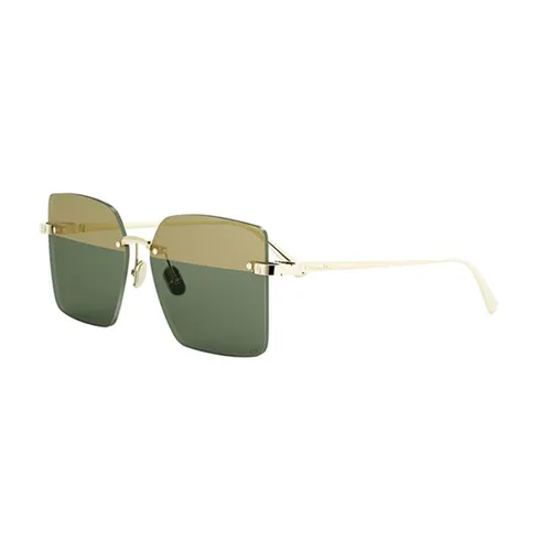 Kính Mát Nữ Dior Sunglasses Cdior S3U B0C9 Gold/ Green Màu Xanh Vàng