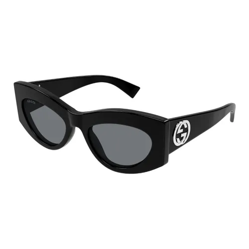 Kính Mát Nữ Gucci GG1843S 001 Màu Đen Xám