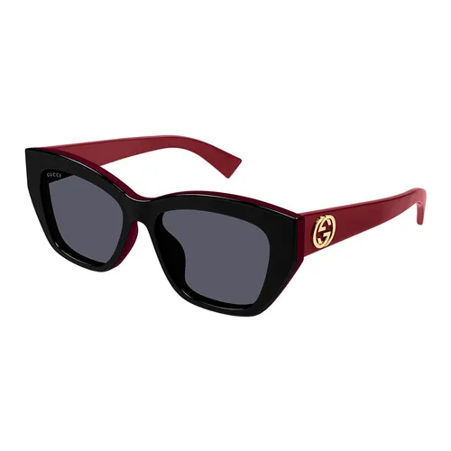 Kính Mát Nữ Gucci GG1844SA 004 Màu Đỏ Xám