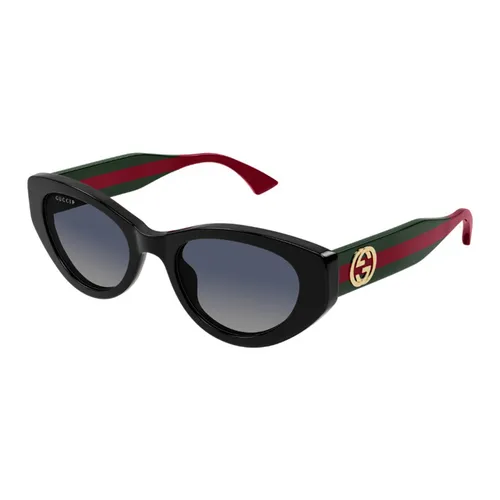 Kính Mát Nữ Gucci Polarized Sunglasses GG1862S 005 Màu Xám/Đen