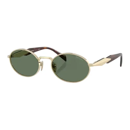 Kính Mát Nữ Prada Sunglasses SPR65Z ZVN70L/55 Màu Xanh Vàng