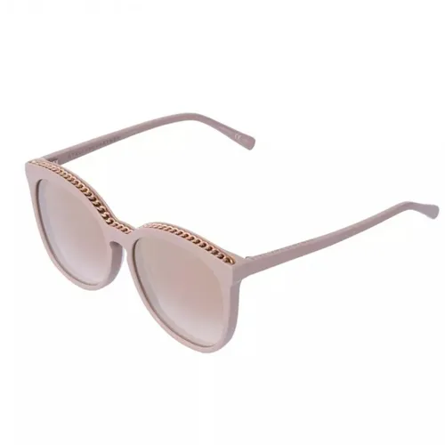 Kính Mát Nữ Stella McCartney Chain Pink Glasses Màu Hồng Nude