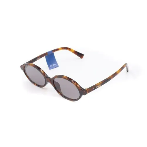 Kính Mát Nữ Ziozia Sunglasses KDBS6020 C2 Màu Nâu