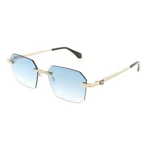 Kính Mát Palm Angels PERI10G 7644 Quartz Sunglasses Màu Xanh Blue
