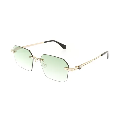 Kính Mát Palm Angels PERI10G 7654 Quartz Sunglasses Màu Xanh Green