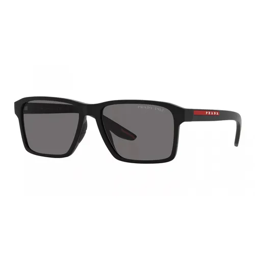 Kính Mát Prada Linea Rossa Sunglasses PS 05YS DG002G Màu Xám/Đen