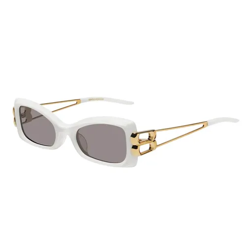 Kính Mát Unisex Gentle Monster GM Nemesis W2 Màu Trắng Xám