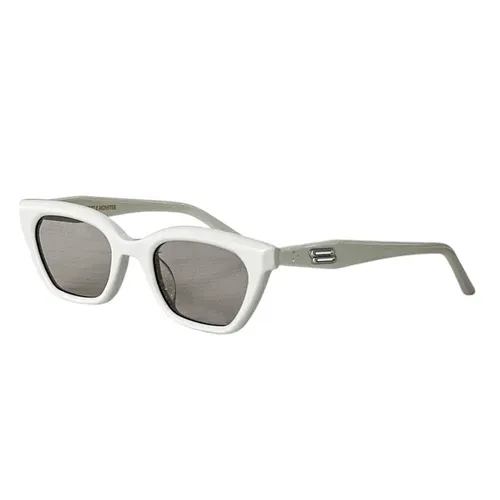 Kính Mát Unisex Gentle Monster GM Nonn G12 Màu Trắng Xám