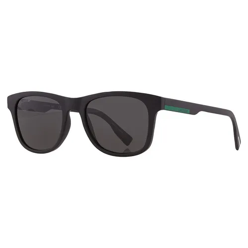 Kính Mát Unisex Lacoste Grey Square Sunglasses L969S 002 54 Xám Đen