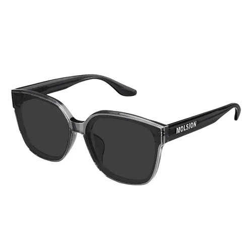 Kính Mát Unisex Molsion MS3087 C11 Sunglasses Màu Đen Xám