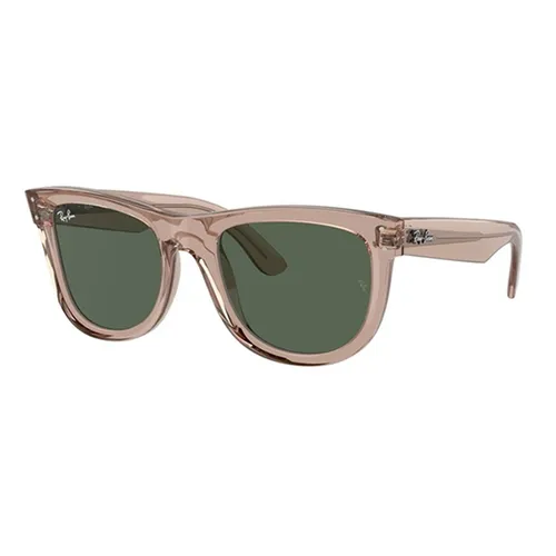 Kính Mát Unisex Rayban Wayfarer Reverse Square Sunglasses RBR0502S 6727VR 50 Màu Nâu Xanh