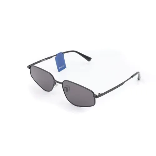 Kính Mát Unisex Ziozia Sunglasses KDBS6008 C1 Màu Đen