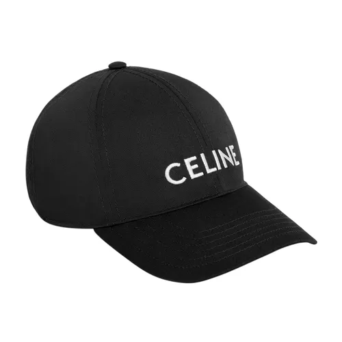 Mũ Celine Baseball Cap In Cotton 2AUA1969P.38NO Màu Đen Size S