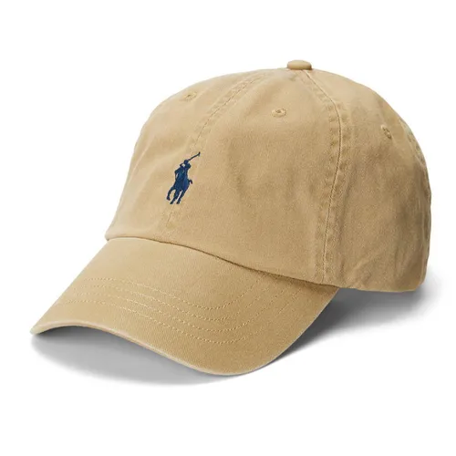 Mũ Ralph Lauren Cotton Chino Baseball Cap Màu Be Size 59
