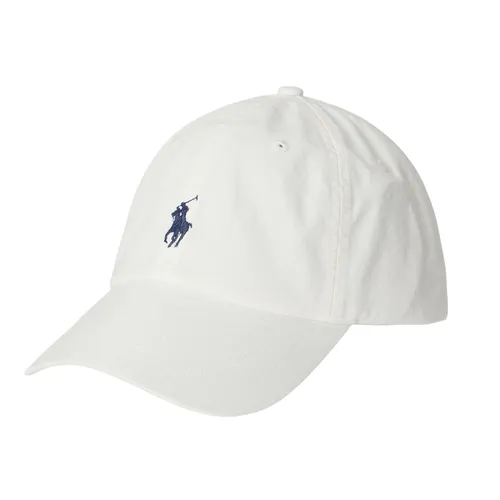 Mũ Ralph Lauren Cotton Chino Baseball Cap Pale Cream Màu Trắng Kem Size 59