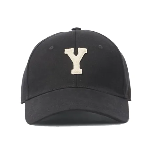 Mũ Yves Saint Laurent YSL Logo Motif Baseball Cap Màu Đen