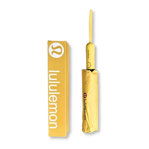 Ô Lululemon UV Protectioin Umbrealla Yellow Durable & Waterproof Fabric SPF50++ Màu Vàng