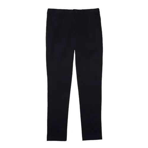 Quần Dài Nam Lacoste Cotton Gabardine HH8946-10 HDE Màu Xanh Than Size 36