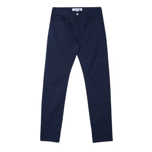 Quần Dài Nam Lacoste Erkek Slim Fit Lacivert Pantolon HH0414 166 Màu Xanh Navy Size 34
