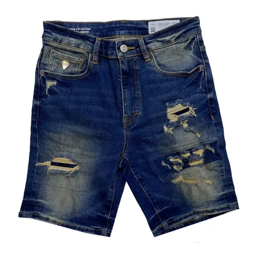 Quần Short Nam CPS Chaps Màu Xanh Đậm Size 30