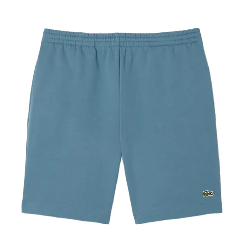 Quần Short Nam Lacoste Men's Regular Fit Fleece Shorts GH9627 HD9 Màu Xanh Da Trời Size 3