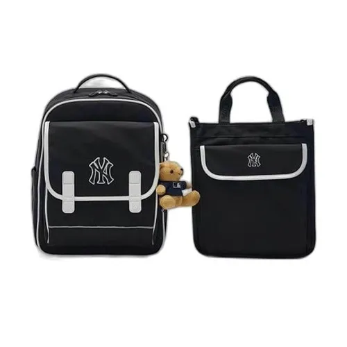 Set Balo + Túi Xách Trẻ Em MLB Moonshot Backpack 7ABKB014N-50BKS Màu Đen