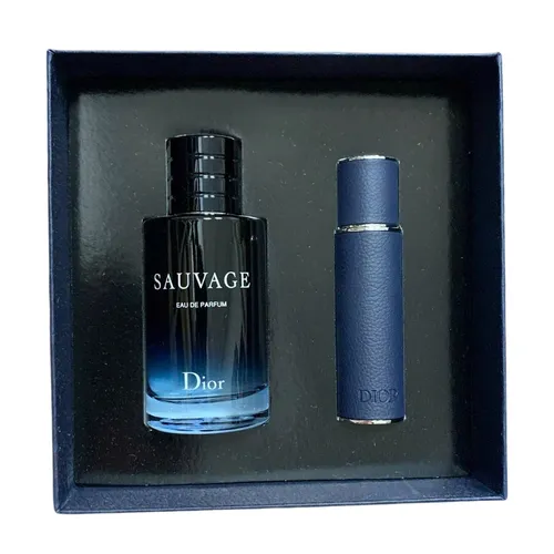 Set Nước Hoa Nam Dior Sauvage EDP (100ml +  Mini 10ml)