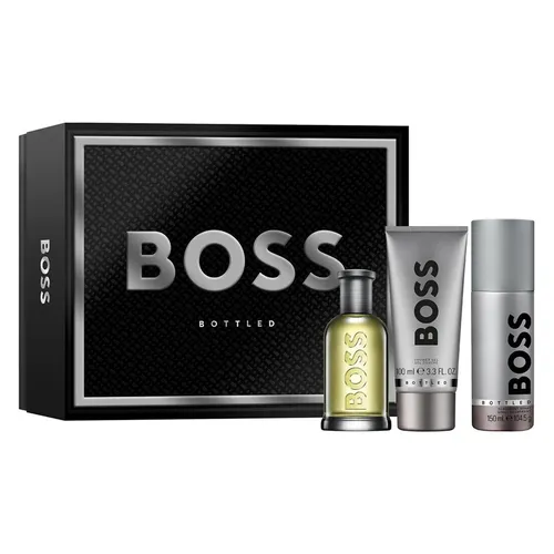 Set Nước Hoa Nam Hugo Boss Boss Bottled (EDT 100ml + Shower Gel 100ml + Deodorant 150ml)