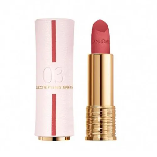 Son Lancôme Absolute Perfect Lipstick Velvet Matte Lucky Limited Edition 03 Electrifying Spring Màu Hồng Đào Baby