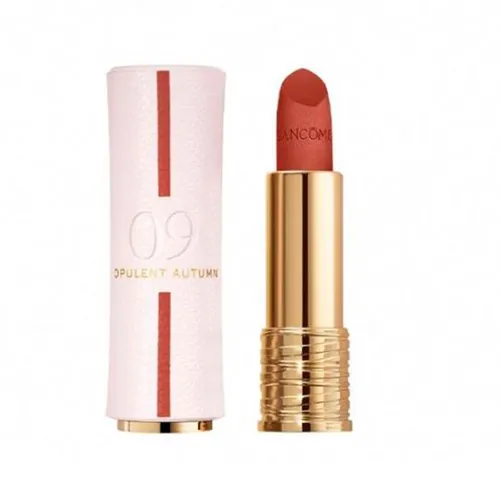 Son Lancôme Absolute Perfect Lipstick Velvet Matte Lucky Limited Edition 09 Opulent Autumn Màu Cam Đất