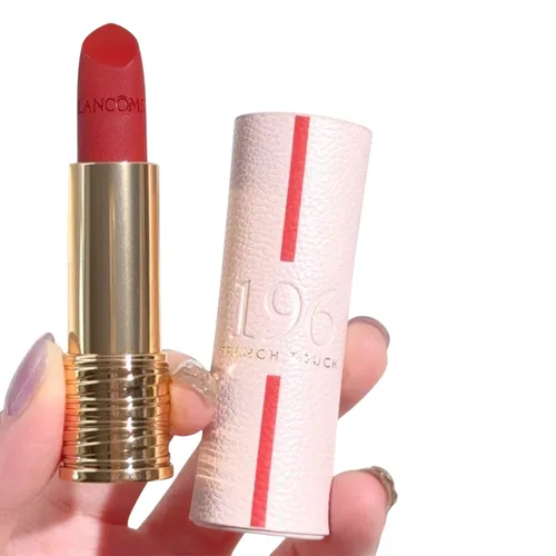 Son Lancôme Absolute Perfect Lipstick Velvet Matte Lucky Limited Edition 196 French Touch Màu Đỏ Cam