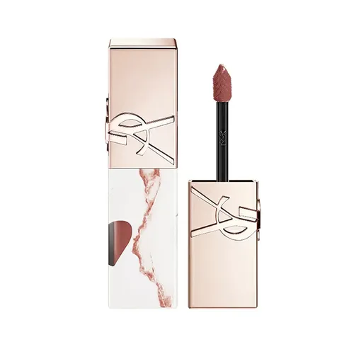 Son Yves Saint Laurent YSL The Inks Vinyl Cream #610 Nude Champion Màu Cam Đất