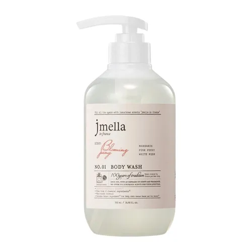 Sữa Tắm Cấp Ẩm Mịn Da Jmella In France No.01 Blooming Peony Body Wash 500ml