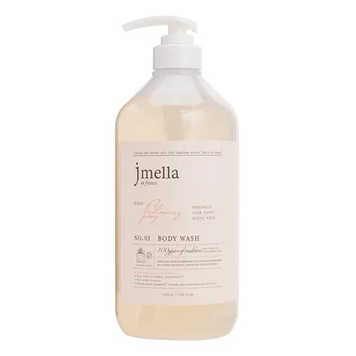Sữa Tắm Cấp Ẩm Mịn Da Jmella In France No.01 Blooming Peony Body Wash 1000ml