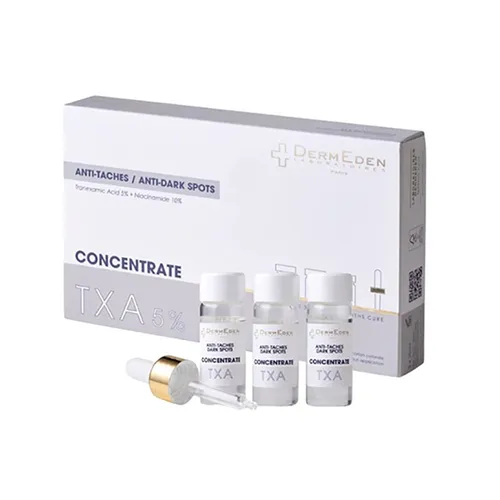 Tinh Chất Hỗ Trợ Giảm Nám, Tàn Nhang Dermeden Concentrate Anti-Taches Dark Spots (TXA 5%) 3 Ống X 10ml