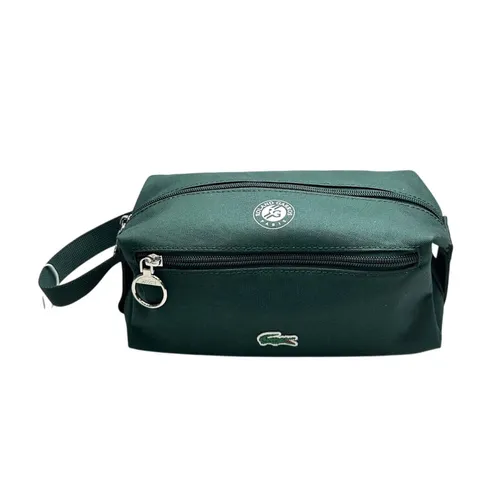Túi Cầm Tay Nam Lacoste Cosmetic Bag Dark Green NH4777RG N47 Màu Xanh Lá