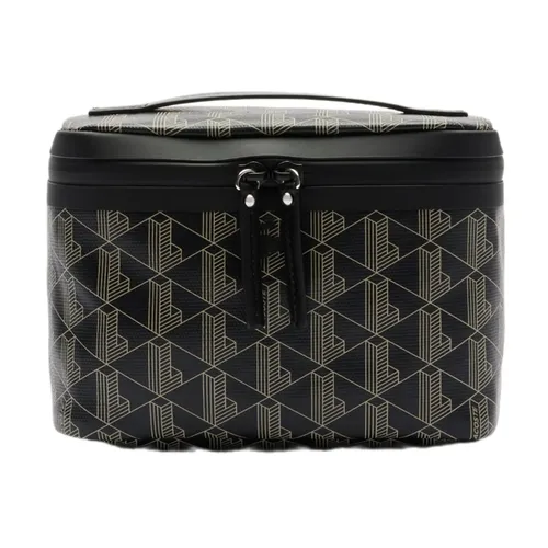 Túi Cầm Tay Nữ Lacoste Zely Vanity Case NF4727ZE N56 Màu Be Đen
