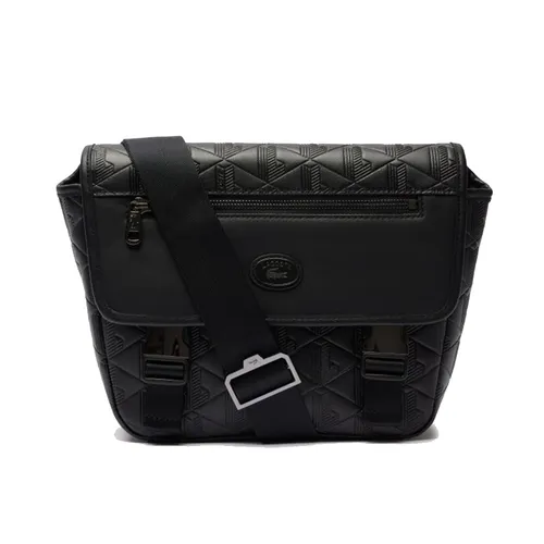 Túi Đeo Chéo Nam Lacoste Nomogramme Small Flap Close Purse NH4655 - 000 Màu Đen