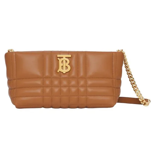 Túi Đeo Chéo Nữ Burberry Quilted Leather Small Soft Lola Bag 874037_BR01 Màu Nâu