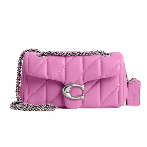 Túi Đeo Chéo Nữ Coach Tabby Shoulder Bag 20 With Quilting CP149 Pink Màu Hồng
