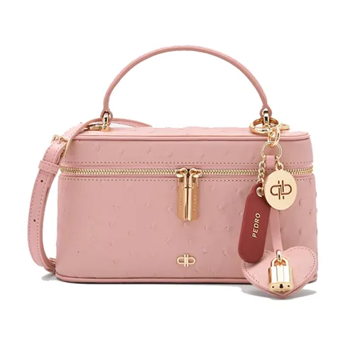 Túi Đeo Chéo Nữ Pedro Ari Leather Shoulder Bag Pink PW2-75940008-2 Màu Hồng