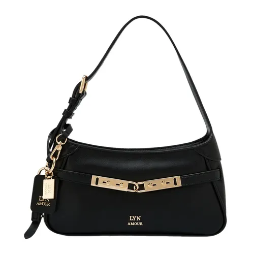 Túi Đeo Vai Lyn Athens S Shoulder Bag - Black LL25CBM197 Màu Đen
