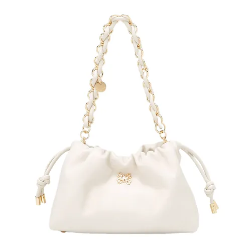 Túi Đeo Vai Nữ Lyn Floaty Drawstring Shoulder Bag - Ivory LL25CBF074 Màu Ivory