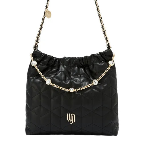 Túi Đeo Vai Nữ Lyn Monet Party Infinite L Shoulder Bag - Black LL24MBF399 Màu Đen