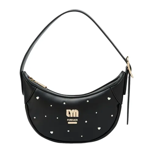 Túi Đeo Vai Nữ Lyn Starlight S Shoulder Bag - Black LL25CBF262 Màu Đen