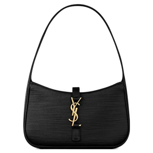 Túi Đeo Vai Nữ Yves Saint Laurent YSL LE5A7 Satin Fabric Shoulder Bag Màu Đen