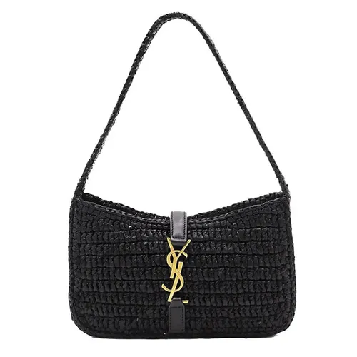 Túi Đeo Vai Nữ Yves Saint Laurent YSL Raffia Mini Màu Đen