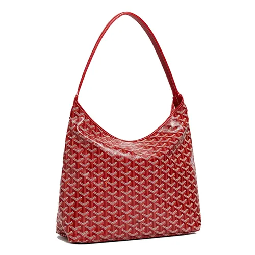 Túi Tote Nữ Goyard Bohème Hobo Bag BOHEMEPMLTY02CL02P Màu Đỏ Họa Tiết